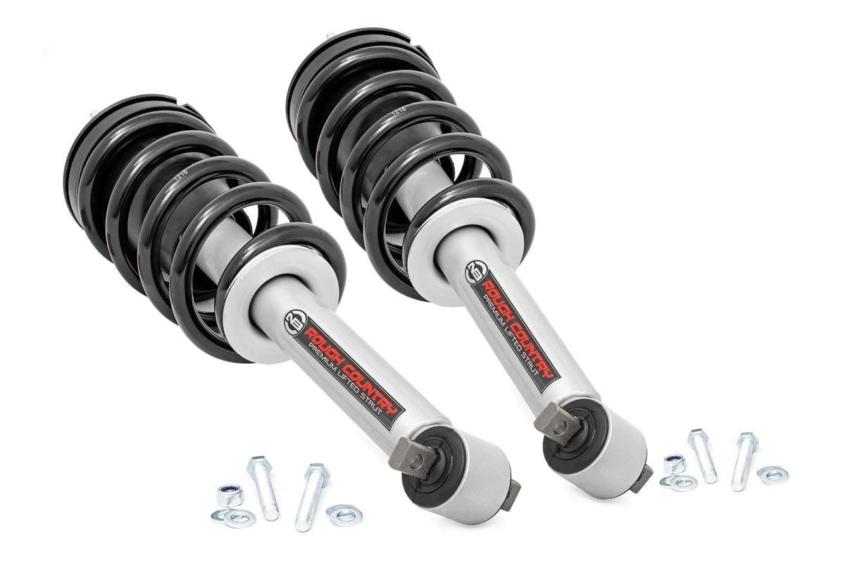 GMC Yukon XL 1500 Suspension Lift Kit - Rough Country - N3 Performance Lifted Struts - '07-'14